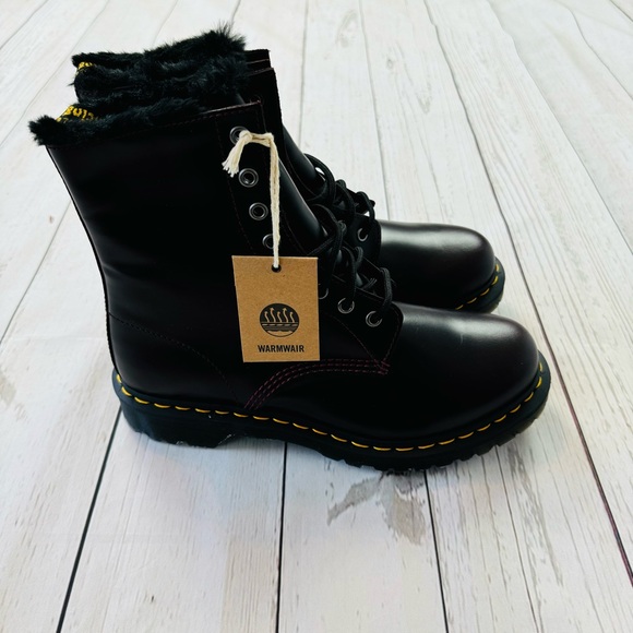 Dr Martens 1460 Serena Oxblood Blood Lace up Boots Size 9 - Picture 6 of 12